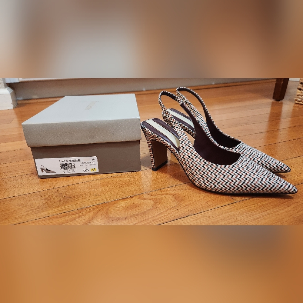 Franco Sarto Averie Plaid Pumps